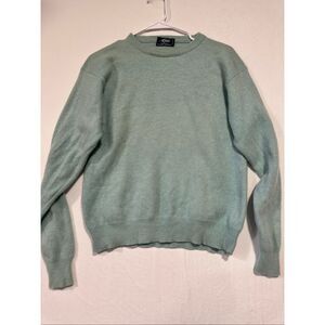 Alpha Massimo Rebecchi Light Sage Green Sweater, size 48/Small